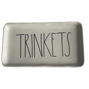 Rae Dunn “TRINKETS” Trinket Tray Artisan Collection by Magenta